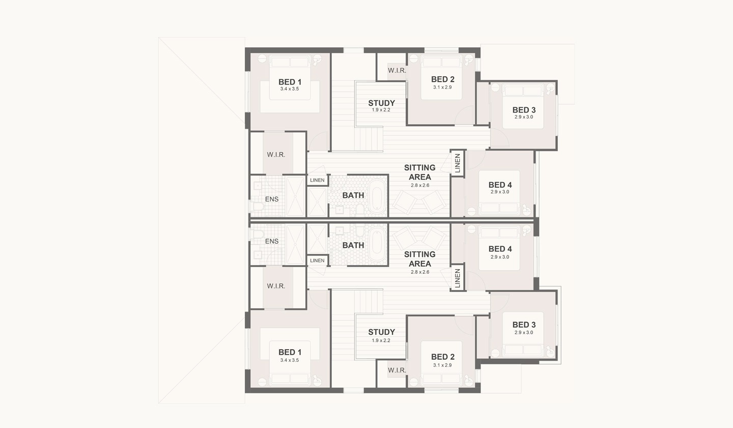 Havana-floorplan upper investments and developments