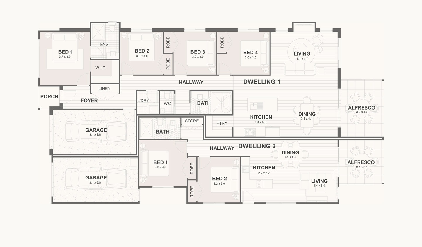 Montego Mayfield floorplan lower investments and developments