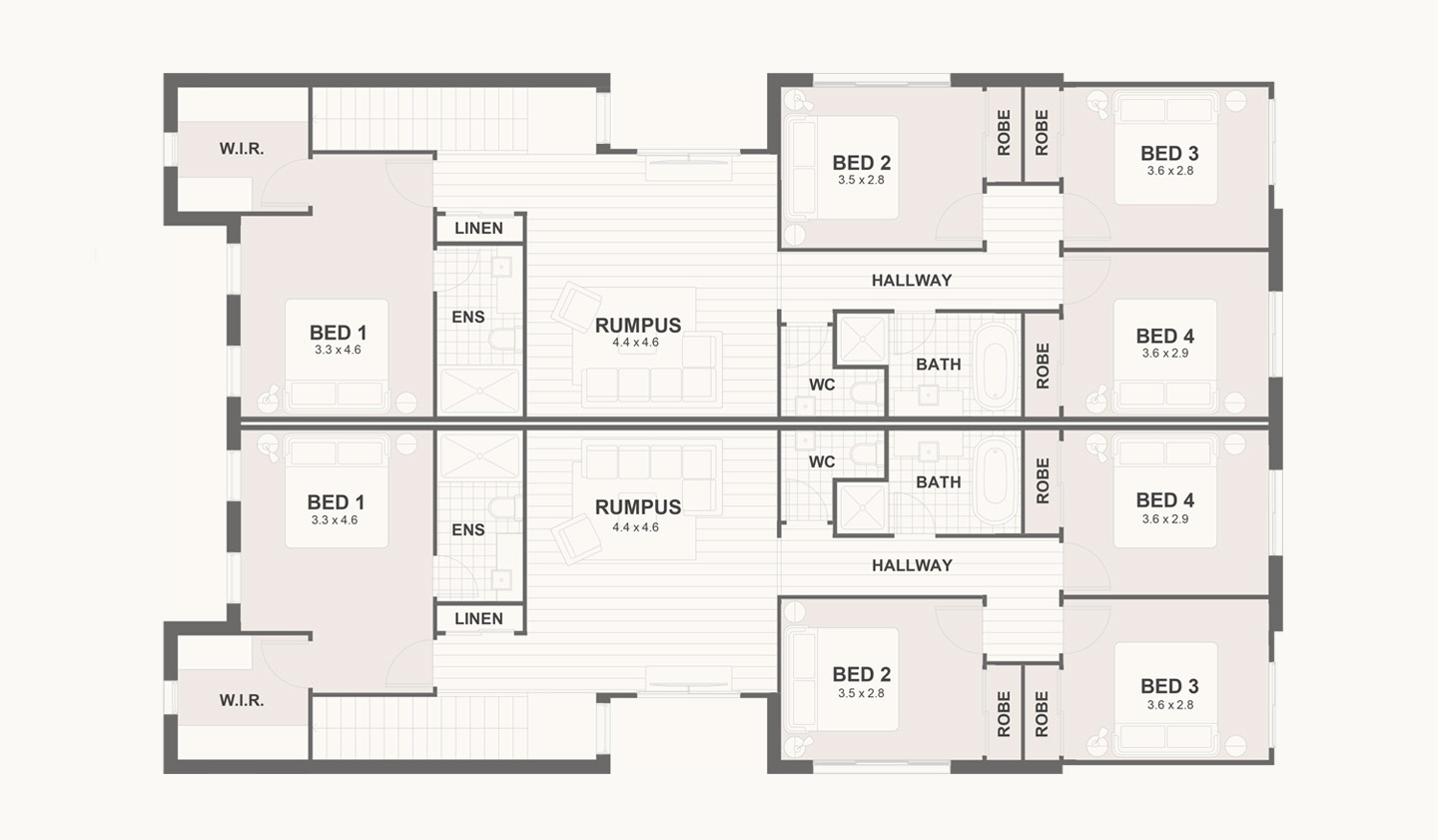 Portland floorplan upper investments and developments